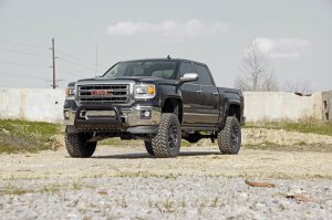 GMC Sierra 1500 Suspension Lift Kit - Rough Country - 5 Inch Lift, Mag-ride, Alu/Stamp Steel - '14-'18